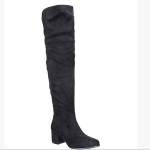 Women size 11 black over the knee boots